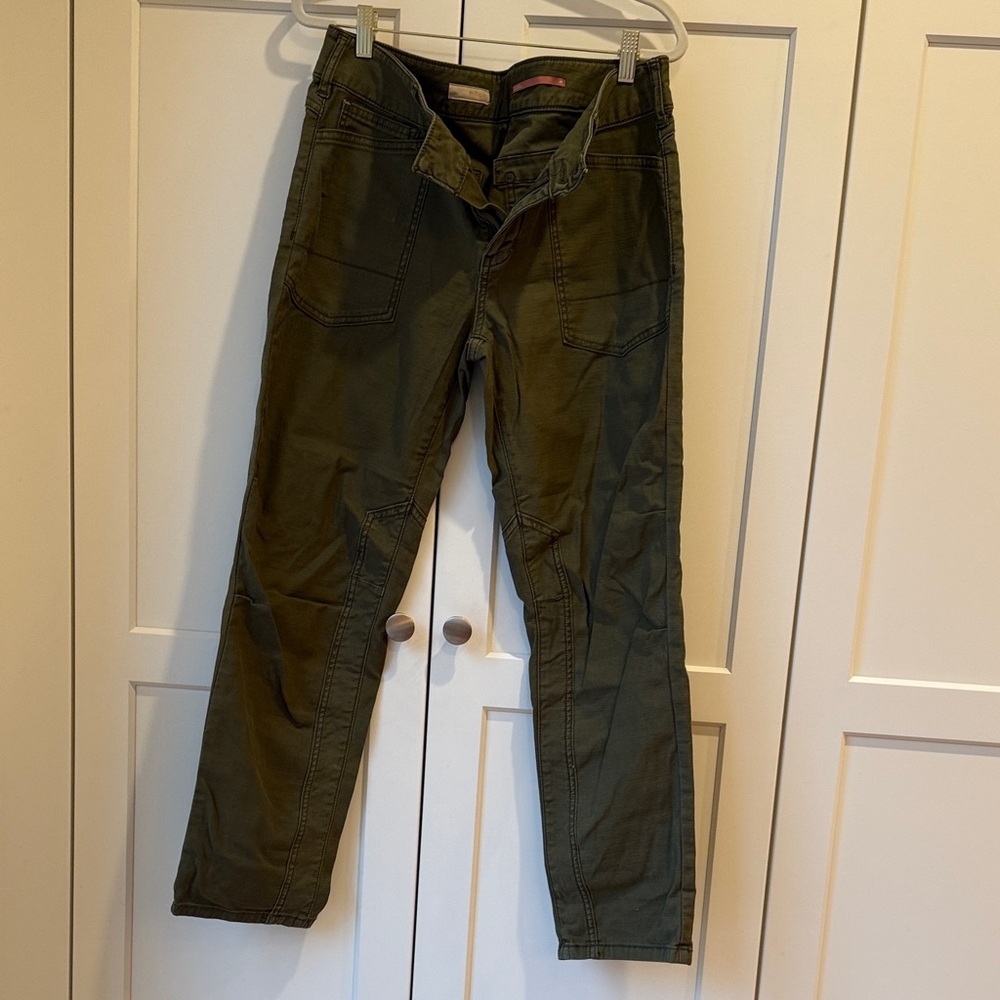 Pilcro Women’s Forest Green Wanderer Pants